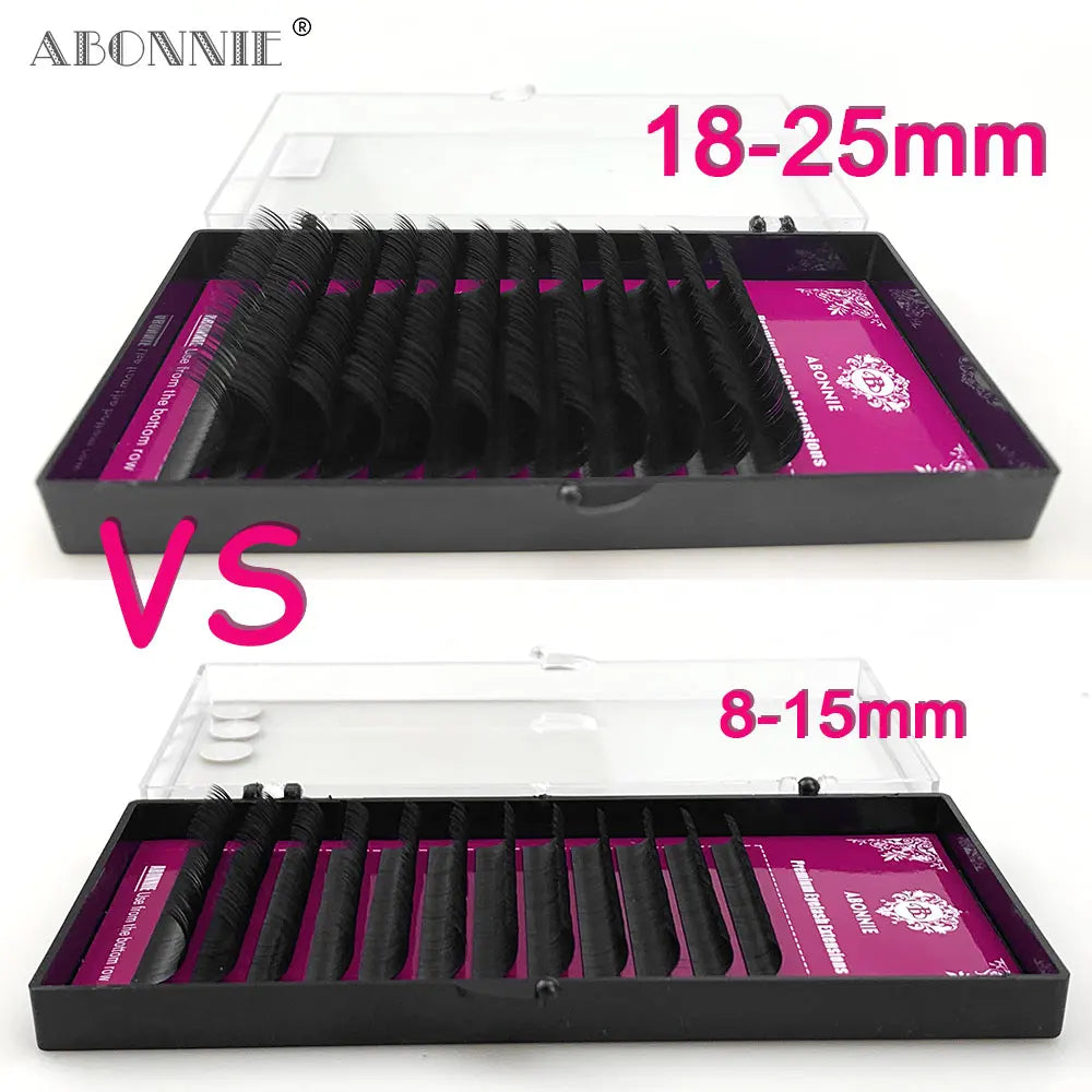 Abonnie Classic Eyelashes Extensions Individual Volume Lashes Fluffy Ultra Soft Eyelash Extensions False Eyelashes Tidesmit
