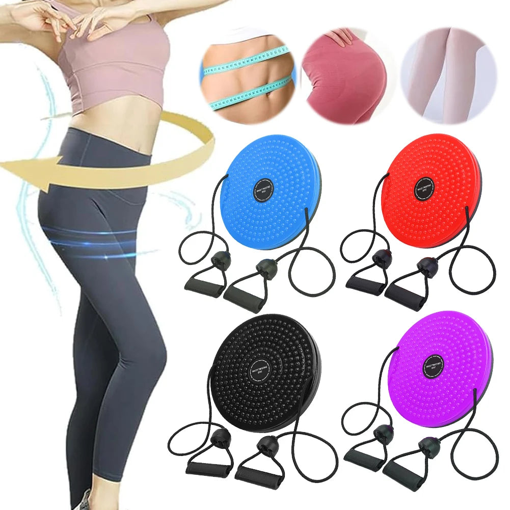 Waist Trainer Twisting Disc with Handles - Compact Fitness Equipment Body Shaping Massage Equipment Tidesmit
