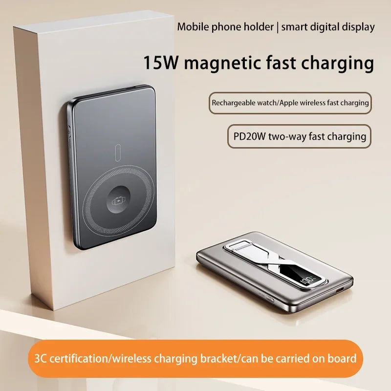 Magnetic Power Bank 10000mAh PD 20W Fast Charger - Tidesmit Tidesmit