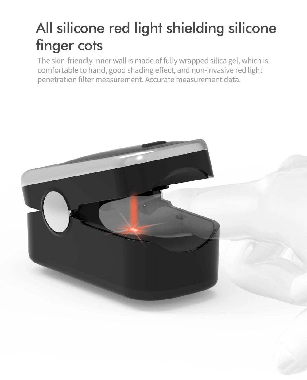 JianyouCare Finger Pulse Oled Oximeter Portable RR Blood Oxygen Saturation Meter Respiratory Rate Oximetro De Dedo Pulsioximetro