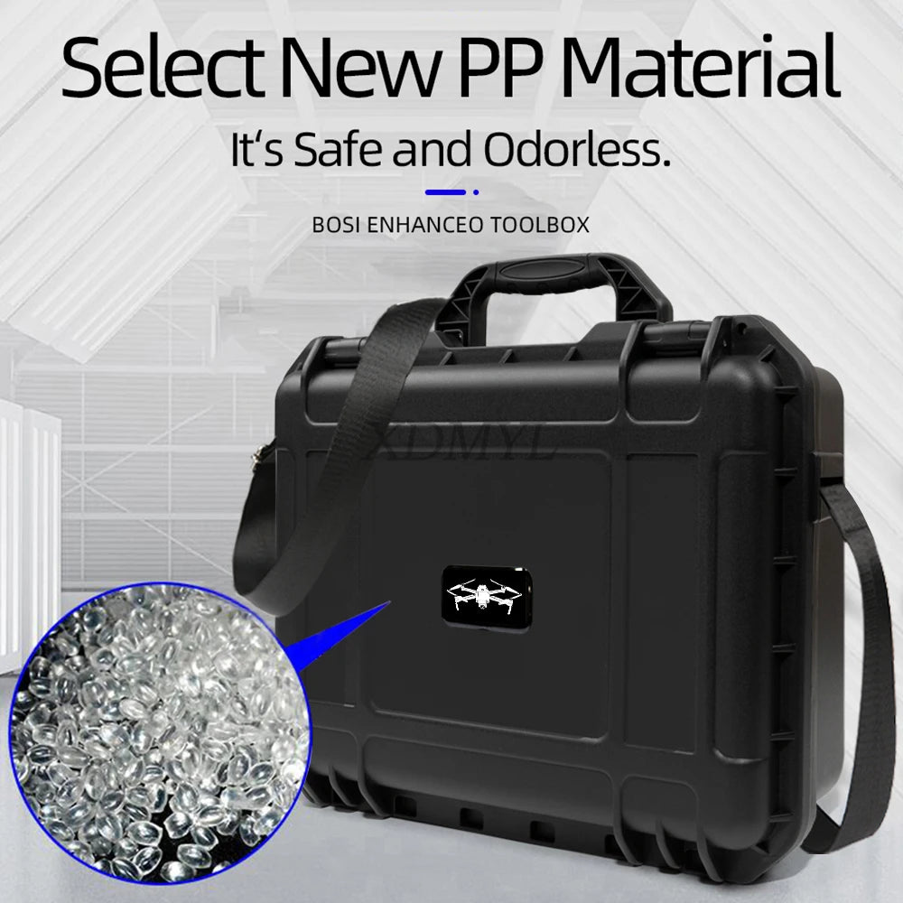 DJI Air 3 Waterproof Hard Case - Protective Portable Carrying Box Tidesmit
