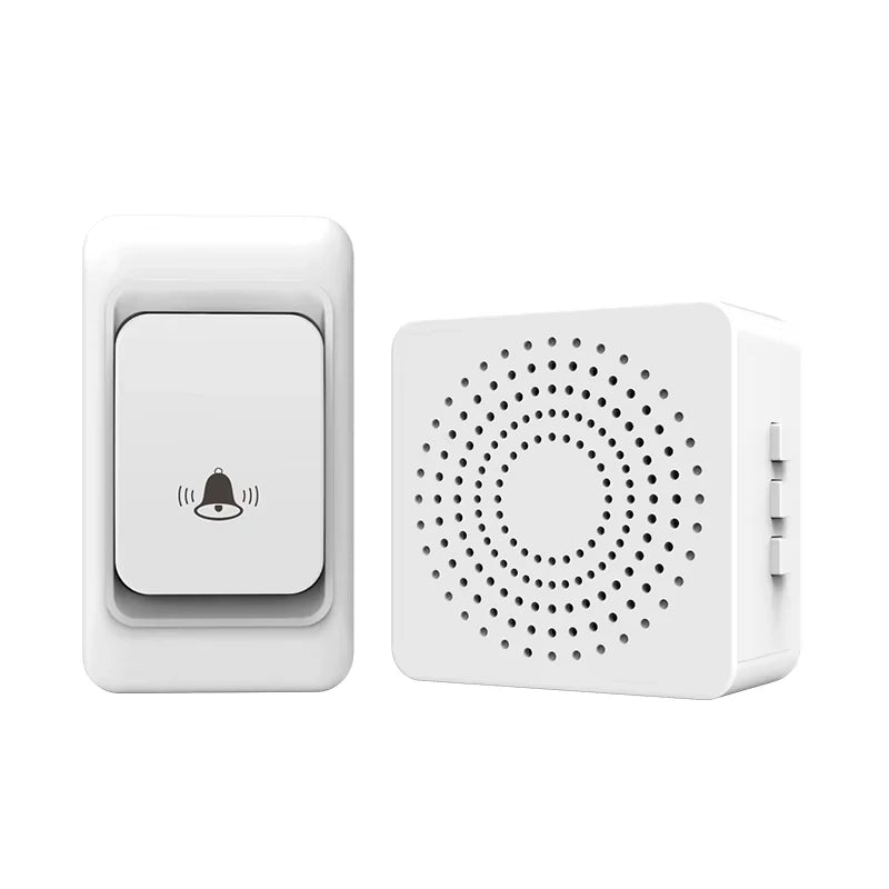 USB Doorbell - Wireless Home Smart Ultra-Long-Range Remote Control Doorbell - USB Power Supply - Elderly Call Reminder Device