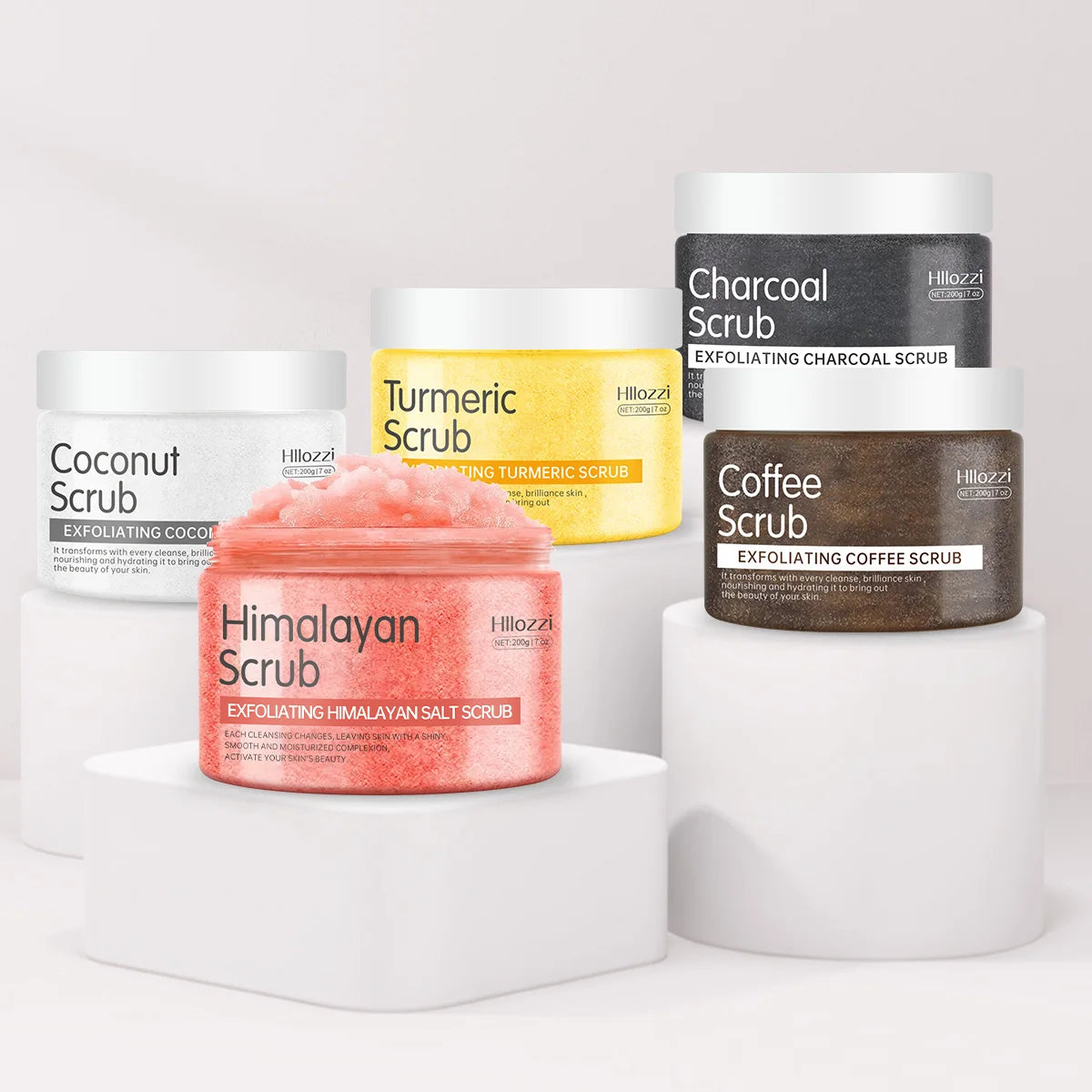 Natural Body Scrub | Exfoliating Skin Treatment - 200g - Tidesmit Scrubs Treatments Tidesmit