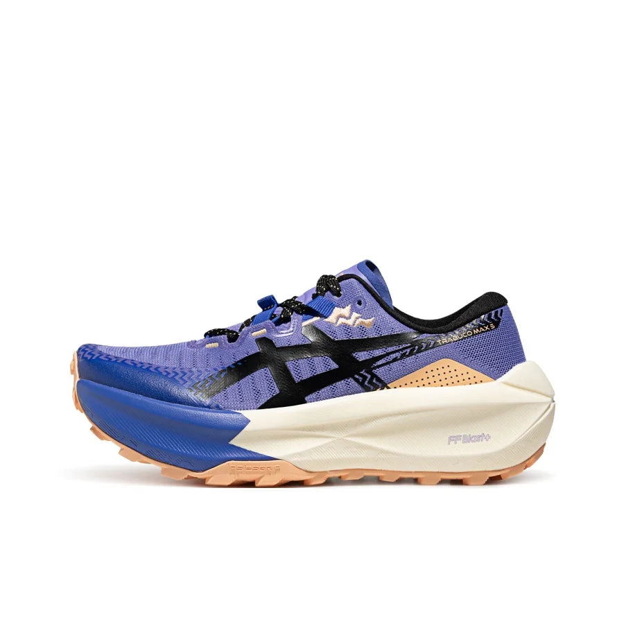 ASICS TRABUCO MAX 5 Low top Running Shoes Women's Purple Black 1012B937-500