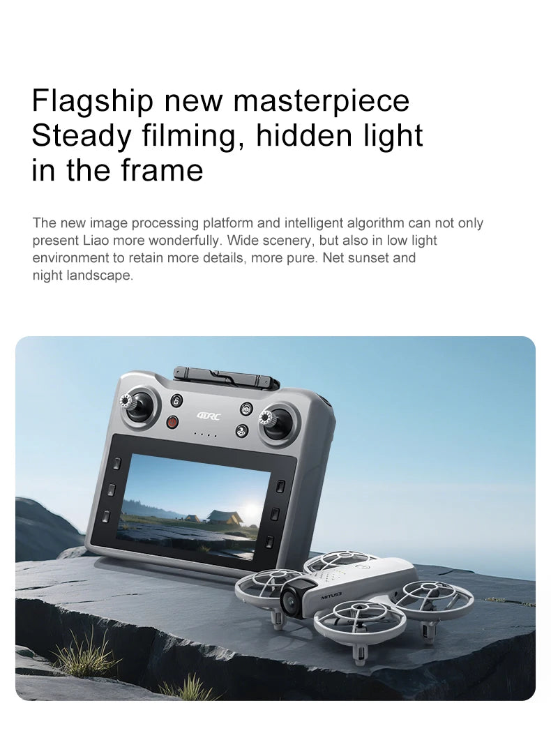 GPS Drone with 8K Camera - Foldable Aerial Quadcopter by Tidesmit Tidesmit