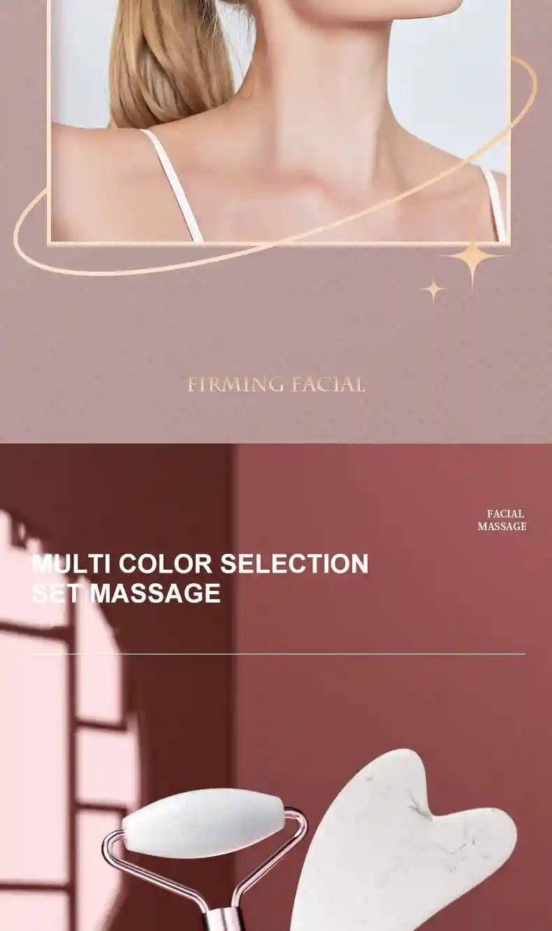 Facial Massage Roller for Skin Tightening - Resin Ergonomic Tool Eye Massage Instrument Tidesmit