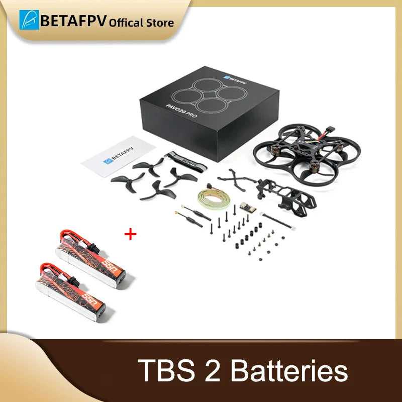 Pavo20 Pro Brushless Whoop Drone with 1104 7200KV Motors TBS 2 batteries China Mainland Tidesmit