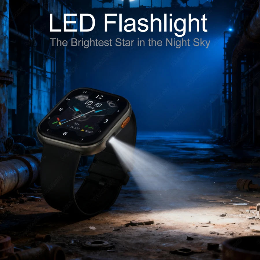 New Smart Watches Men 1000mAh Battery Heart Rate Sleep Monitor Bluetooth Call IP68 Waterproof Smartwatch Women For Android iOS