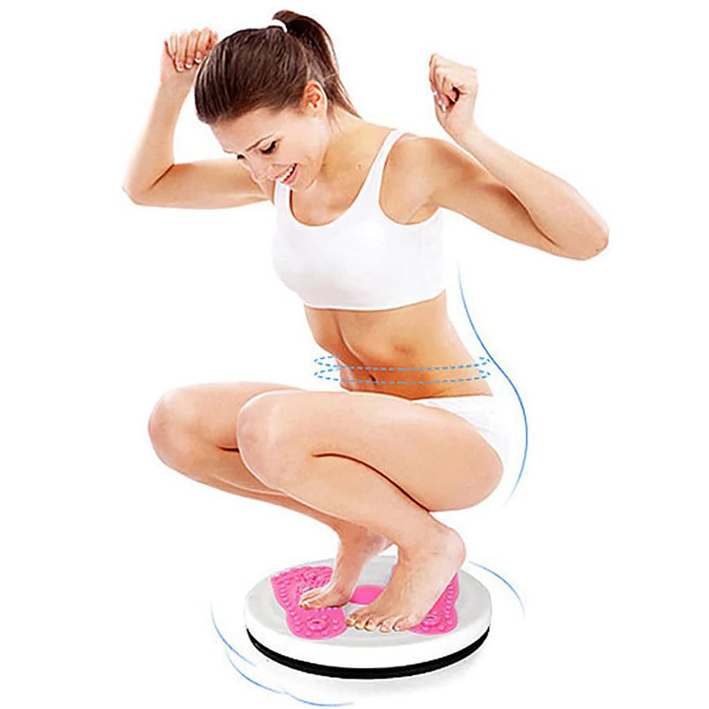 Waist Twisting Disc for Abdominal Fitness - Portable Toning Device Body Shaping Massage Equipment Tidesmit