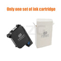 Cindart black ink cartridge with white retail box packaging for portable handheld printer.