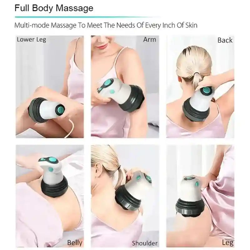 Electric Cellulite Massager | Infrared Body Slimmer - EU Plug Relaxation Treatment Tidesmit