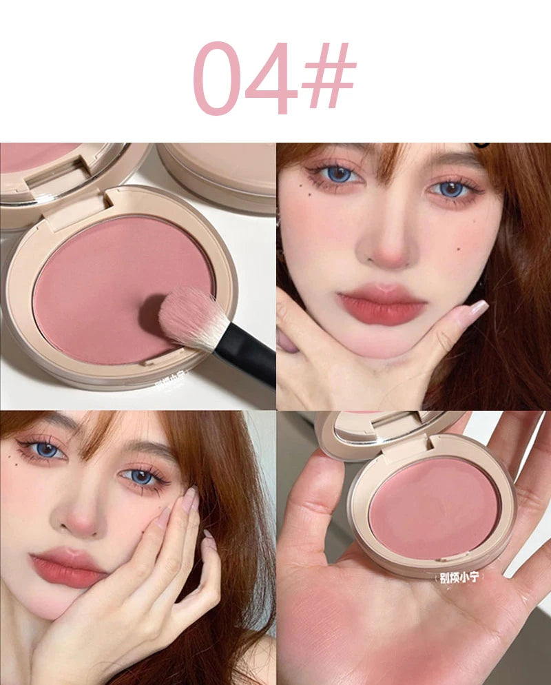 Tidesmit HERORANGE HR526 monochromatic blush shade swatch showcasing waterproof and long-lasting face makeup