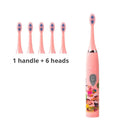 2026Electric Toothbrush Adult Automatic Couples Set, Suitable For Home Or Travel Use, Random Brush Head Colors