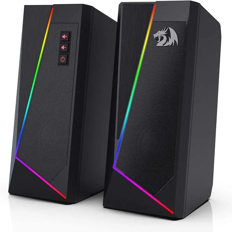 Black sound machine for sleep, featuring RGB lighting and volume control buttons for improved sleep hygiene.
