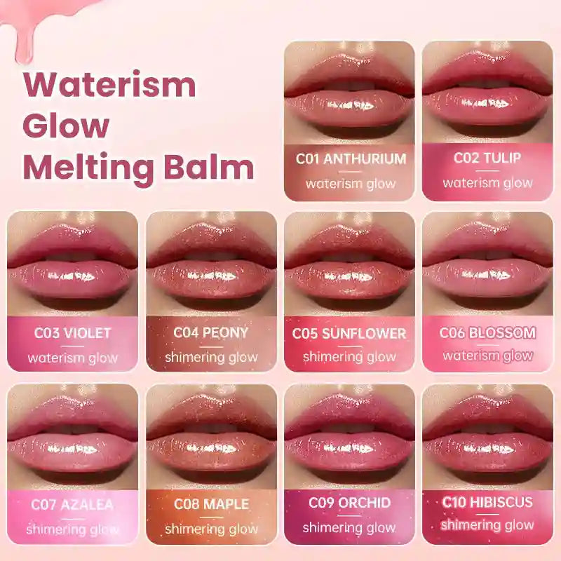 Moisturizing Tinted Lip Balm - Hydrating Lip Care with 6 Vibrant Shades Lip Care Tidesmit