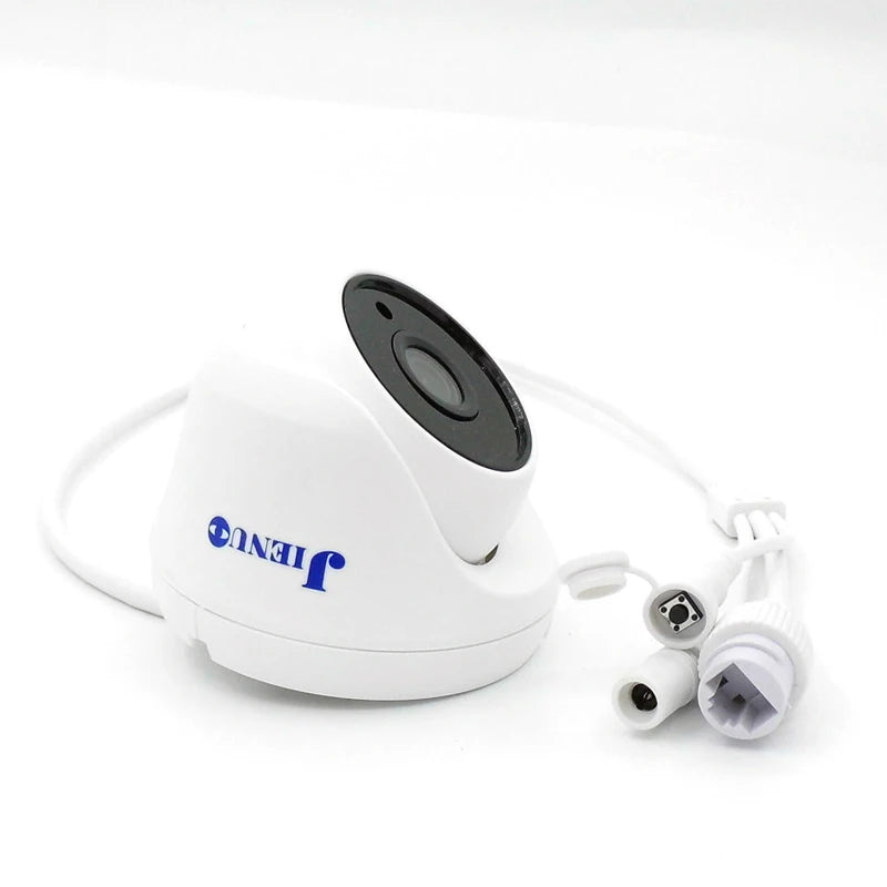 JIENUO 5MP Dome Wifi IP Camera 128G 64G 32G Cctv Security Surveillance Wireless Infrared Night Vision Onvif 1080P Home Cam CamHi