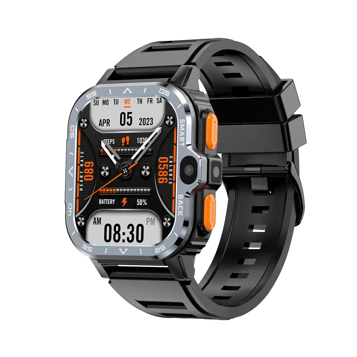 2026 PGD Android Smart Watch Men GPS 16G/64G ROM Storage HD Dual Camera NFC 2G 4G SIM Card WIFI Wireless Fast Internet Access