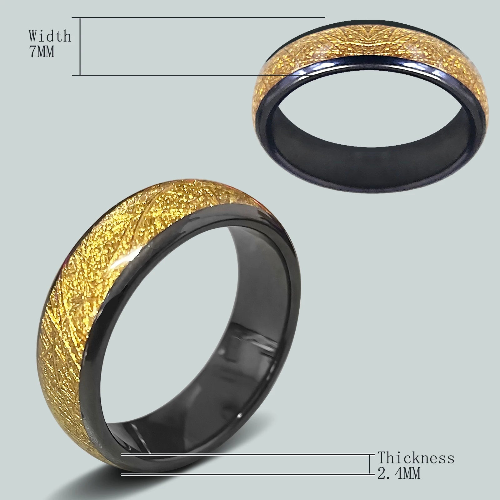 M1 Classic Smart Health Ring with NFC Access & Biometric Sensors Tidesmit
