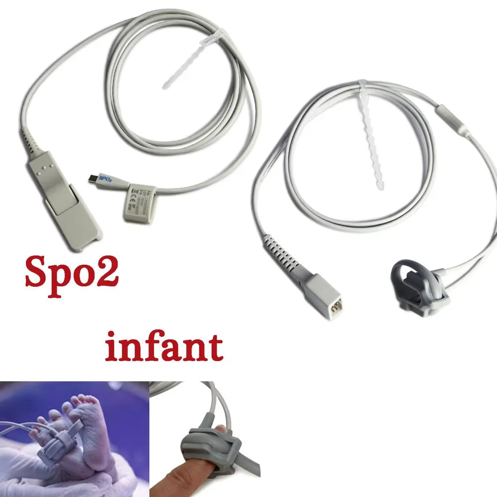 CONTEC Patient Monito raccessory probe ECG cable/ Blood tube/ Oximeter probe/ NIBP tube SPO2 probe /IBP cable/bag/cuff/etco2