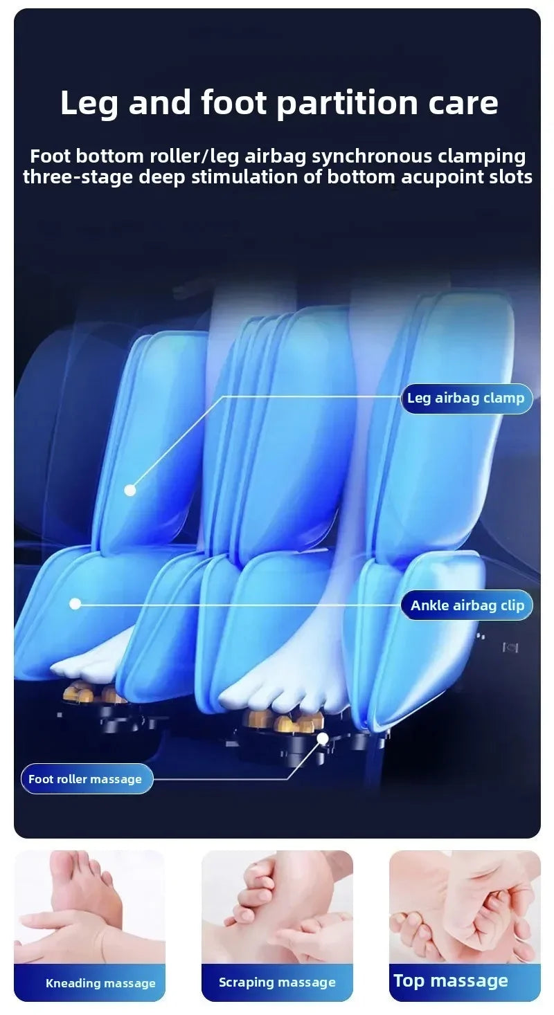 Full Body Zero Gravity Massage Chair with AI Voice Control - Tidesmit Massage Chairs Tidesmit