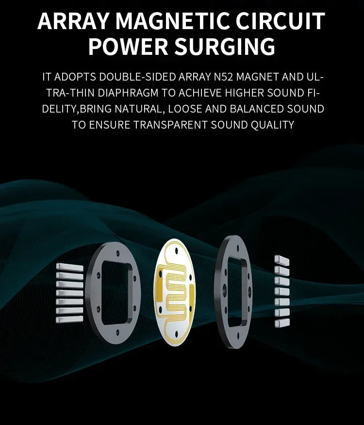 7HZ Timeless Planar IEM 14.2mm HiFi Studio Monitor - Tidesmit Tidesmit
