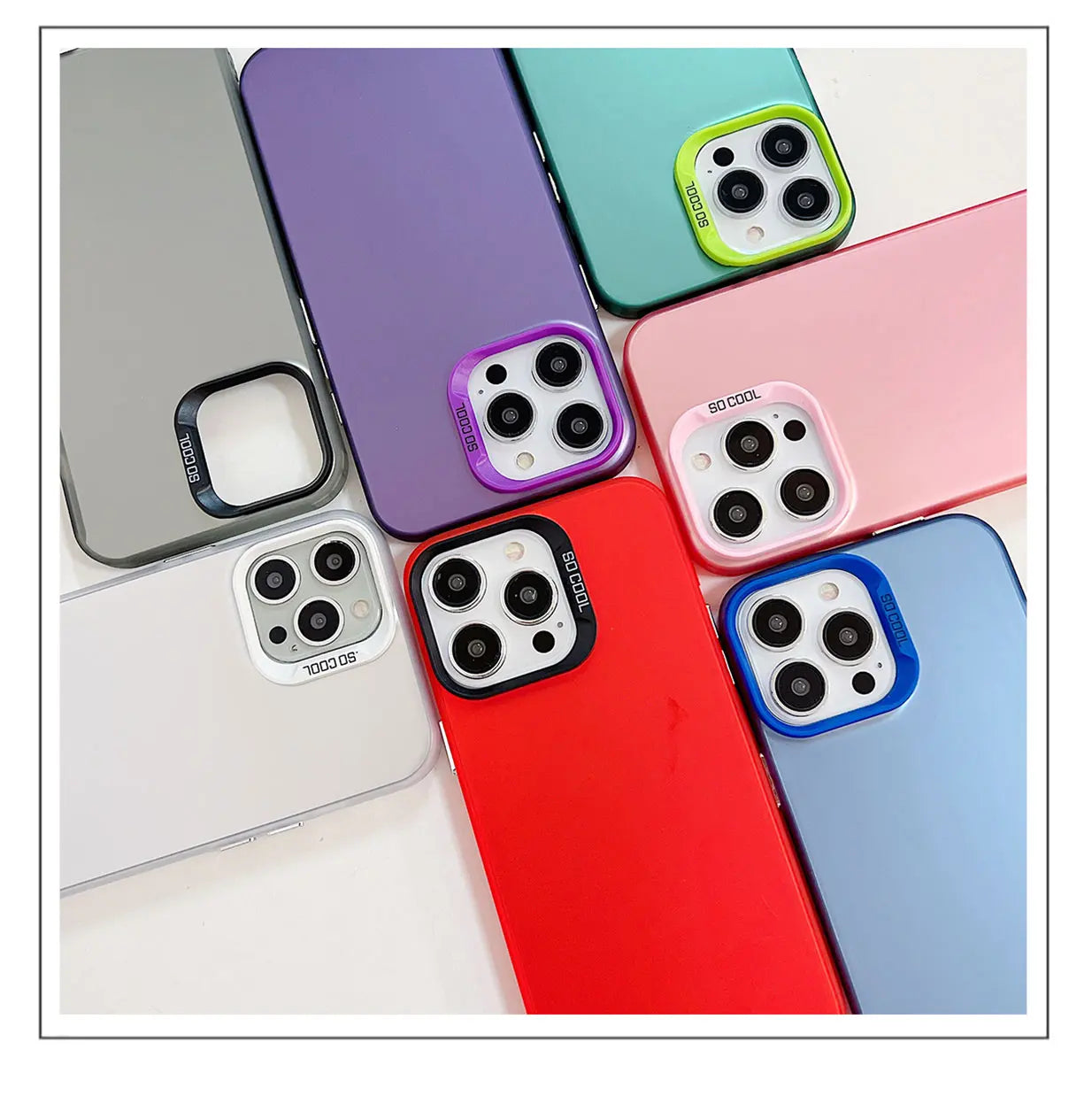 iPhone 15 Matte Case – Slim Shockproof Protective Cover by Tidesmit Tidesmit