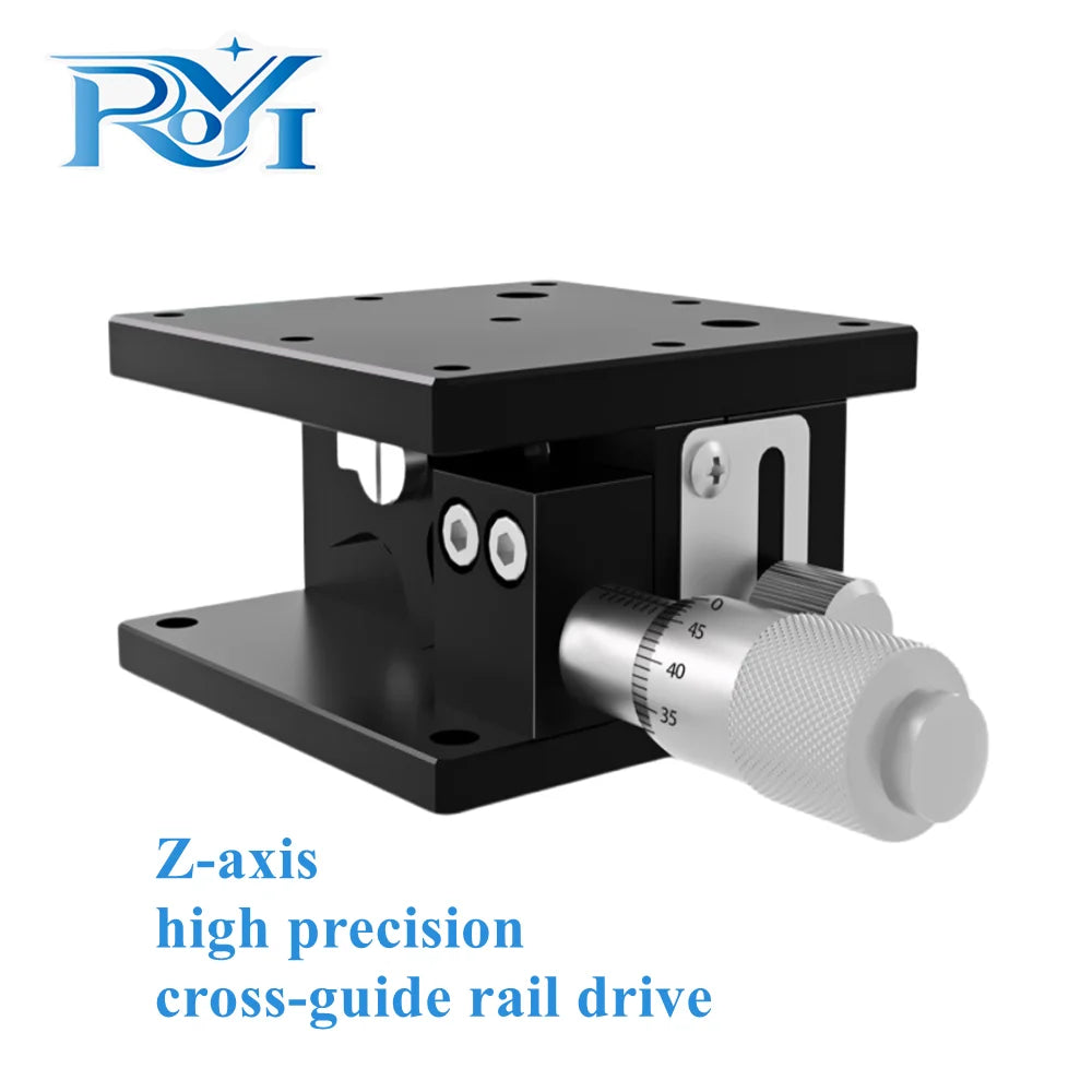 Z Axis 40mm60mm LZ40 LZ60 Sliding Table Optical Displacement Platform High Precision Fine‑Tuning Height Adjustable Lifting Stage
