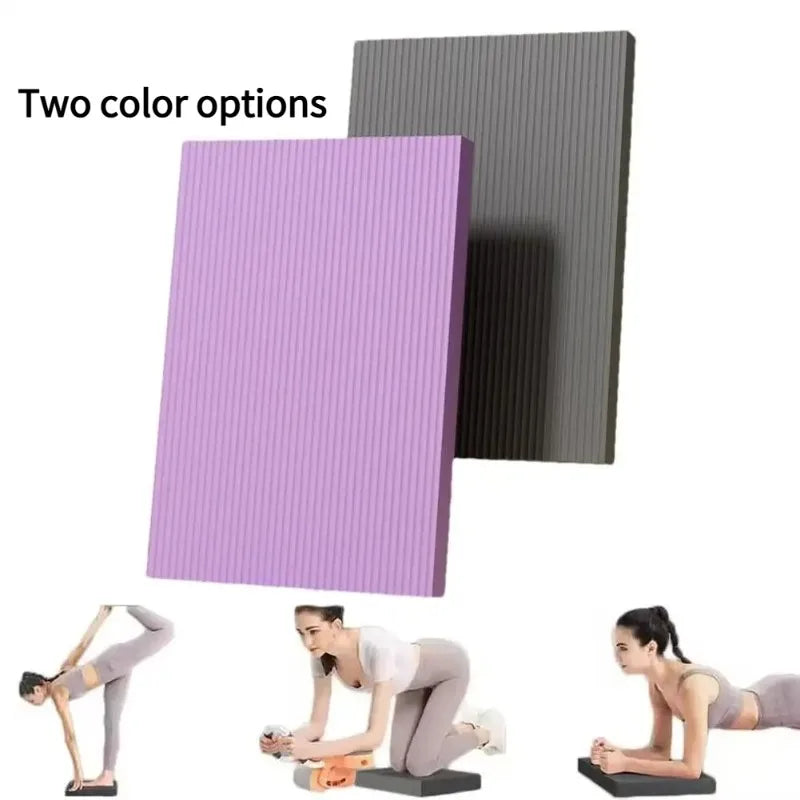 Thickened Foam Balance Pad High Rebound Non-Slip, Yoga Kneeling Mat for Core Stability & Women Fitness Training