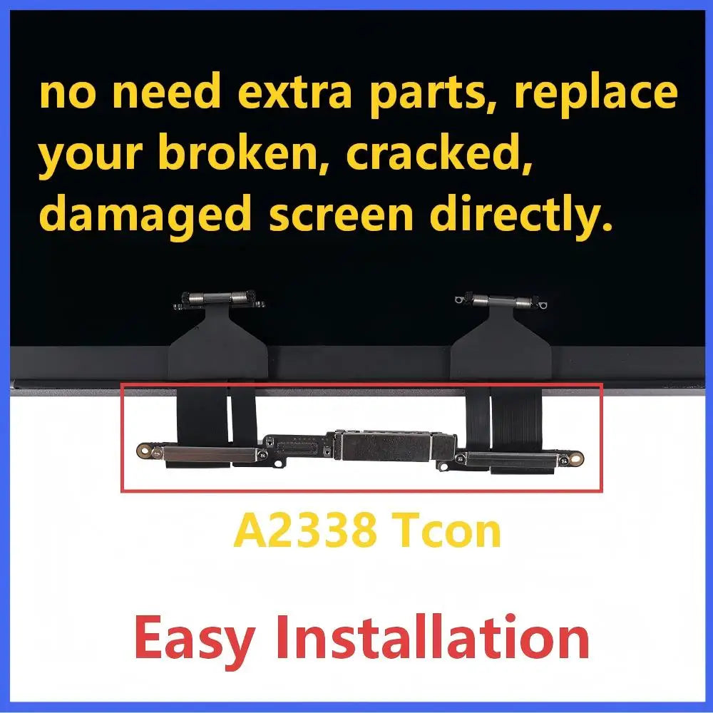 Brand New LCD Monitor Assembly Suitable For MacBook Pro A2338 13-inch M1 M2 LCD Screen Display Assembly 2020/2022 Year