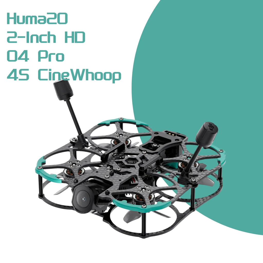 2 Inch CineWhoop FPV Drone 4S HD O4 Pro - Compact Precision Quadcopter Tidesmit