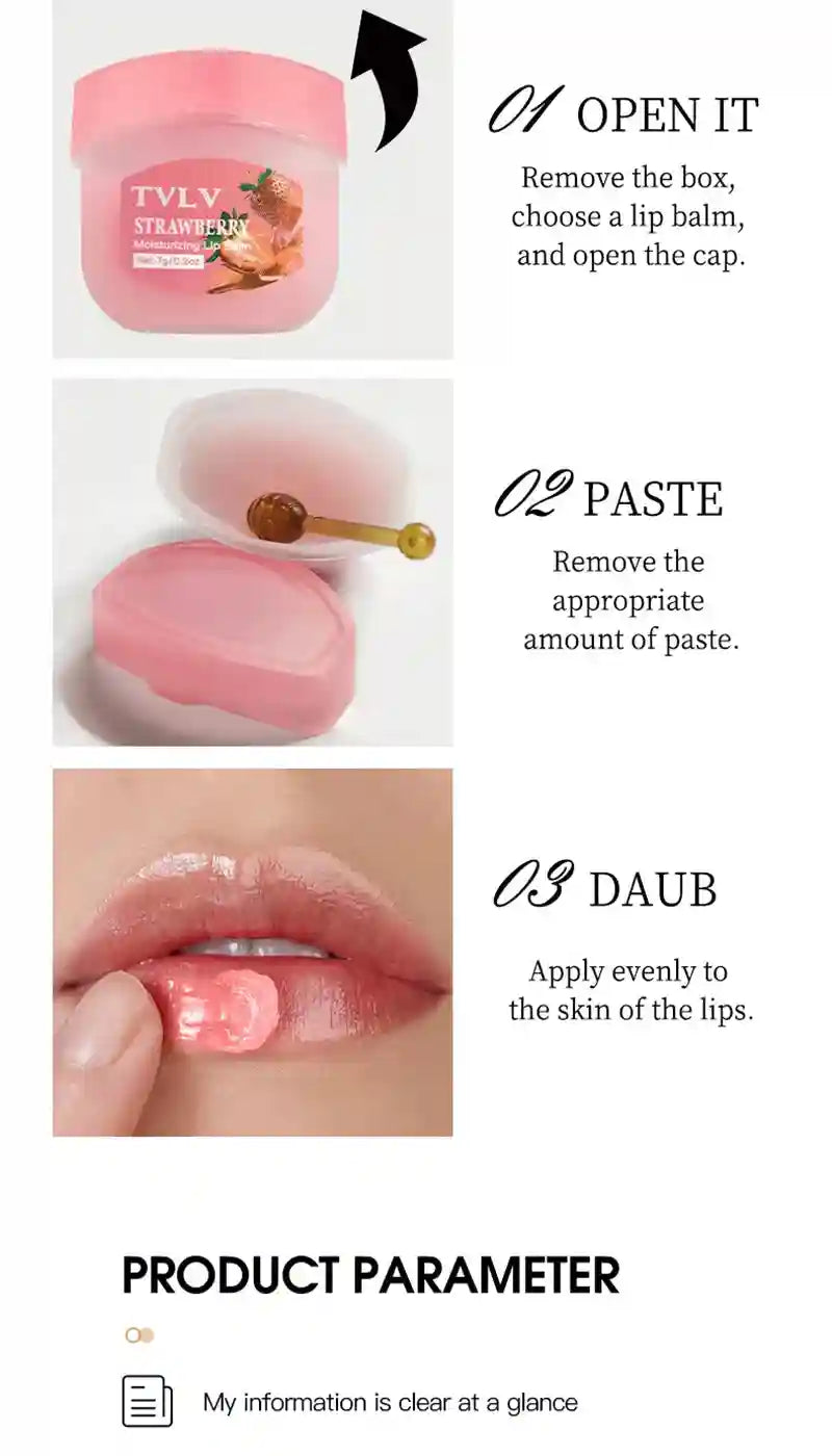 Fruit Lip Balm Set - Moisturizing Lip Care Treatment (8Pcs) Lip Care Tidesmit