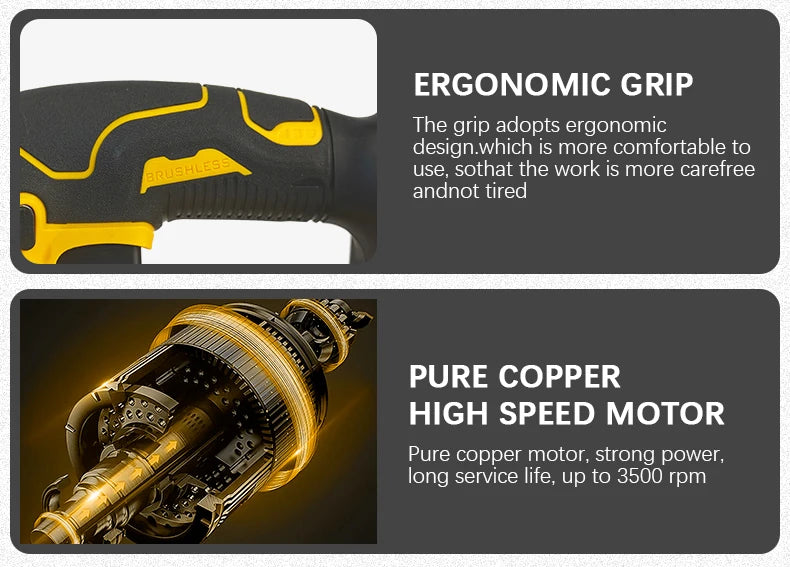 Cordless Jigsaw 3500RPM Electric Saw 45 Degree Cutting Angle Jigsaw Woodworking Tools For Dewalt 20V Battery Pin