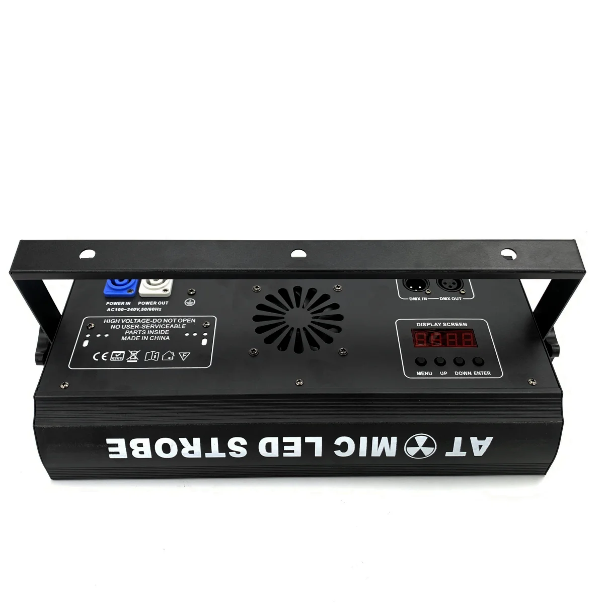 2PCS  200W LED Strobe Light Super Bright RGBW 4in1 48 Partition White 8000K DMX  Dj Wash Bar Strobe Stage Lighting Effects