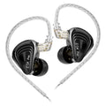 KZ ZSX Pro Hybrid 1DD 5BA In-Ear Monitors by Tidesmit ZSX Pro Black NO MIC China Mainland Tidesmit