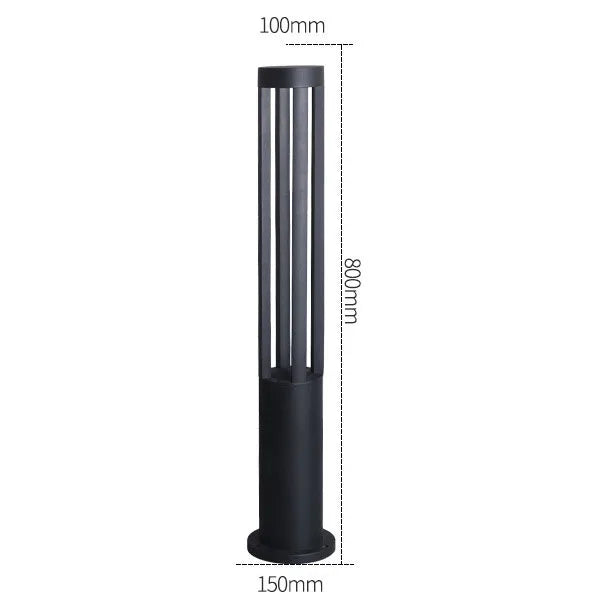 Outdoor LED Lawn Light Waterproof IP65 Aluminum Profile Villa Square 85~265V 7W Street Lamp For Family Courtyard Decoration