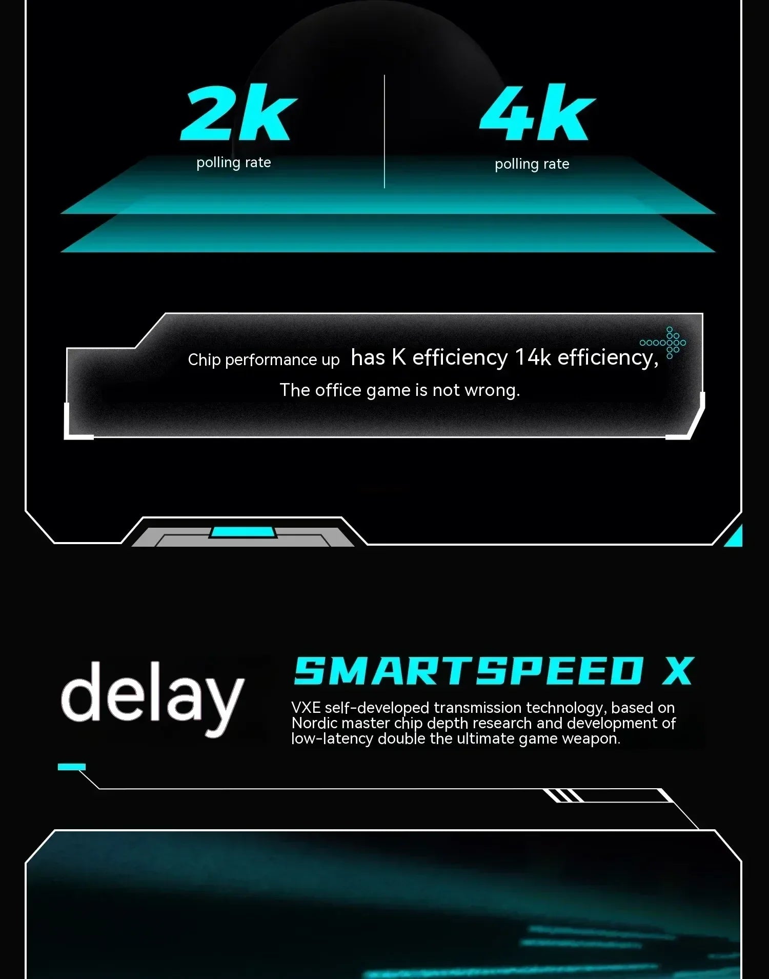 VXE Dragonfly R1 Pro Max Wireless Bluetooth Mouse Lightweight Paw3395 2KHz Intelligent Speed X Low Delay Fps Gaming Mouse Gift