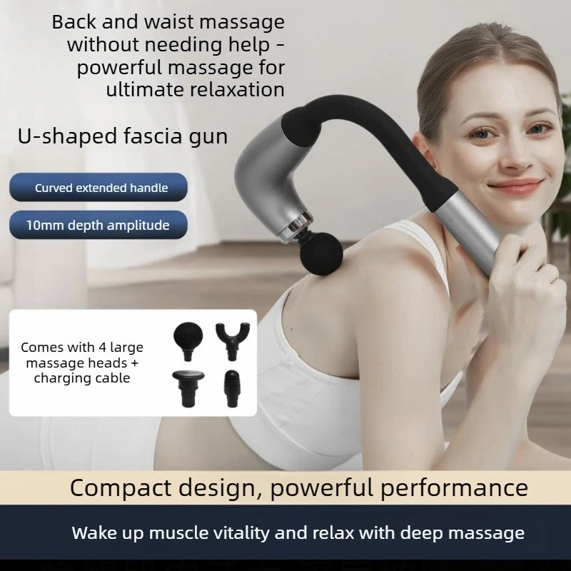 Electric Massage Gun for Muscle Recovery - Silent Percussive Tool Fascia Gun Tidesmit