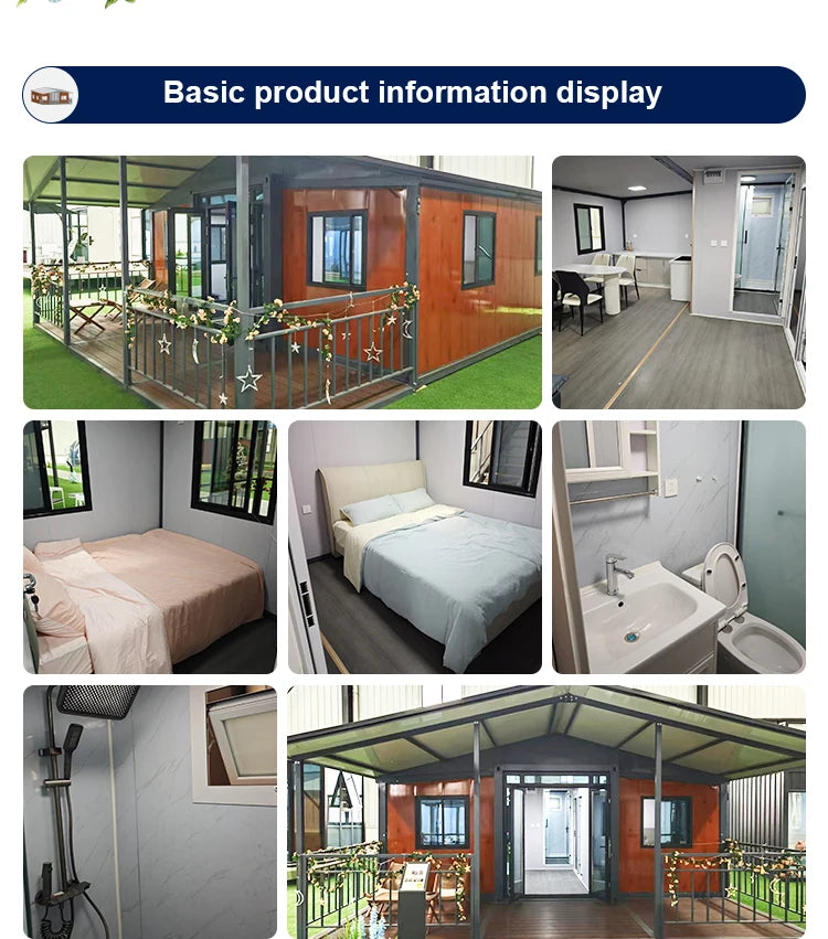 Houses Prefab 3 Bedrooms Luxury Pre Fab House Cheap Tiny Container Prefabricated Mobile Expandable House
