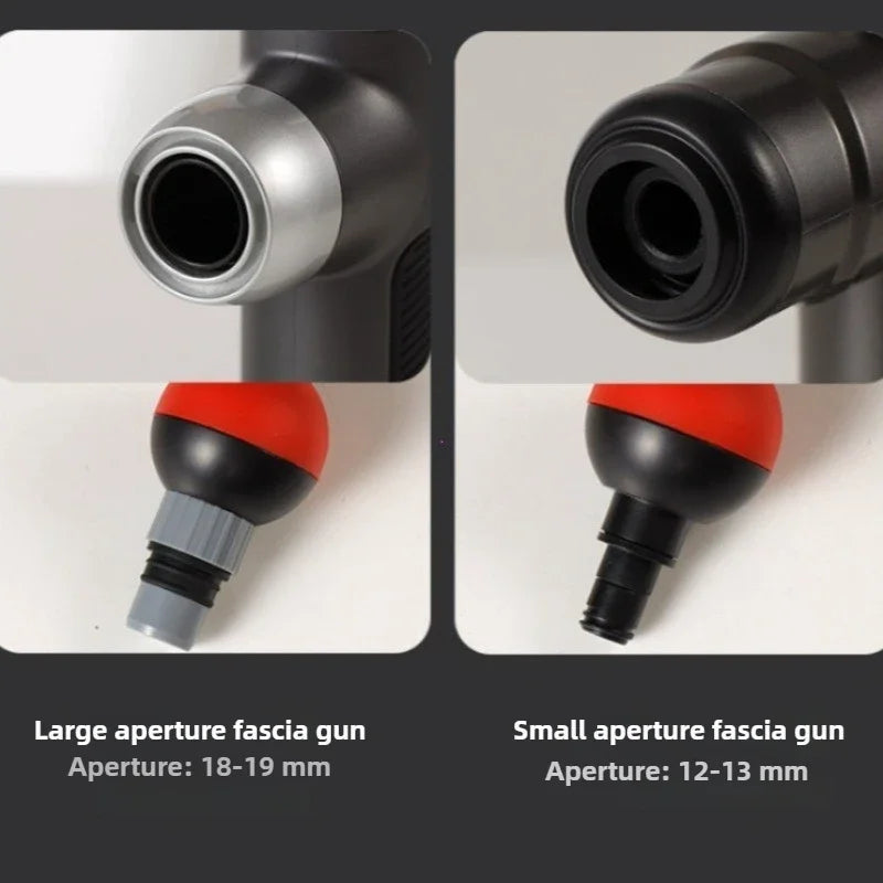Massage Gun Replacement Heads | Soft Silicone Deep Tissue Attachments Fascia Gun Tidesmit
