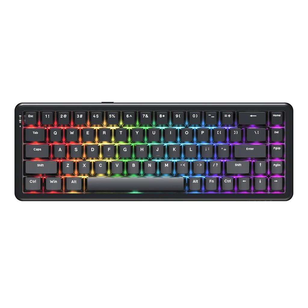 AJAZZ AK680MAX Wired Magnetic Gaming Keyboard, 68 Keys, 0.01 Precision, Zero Latency, Compact, Web Driver No Download