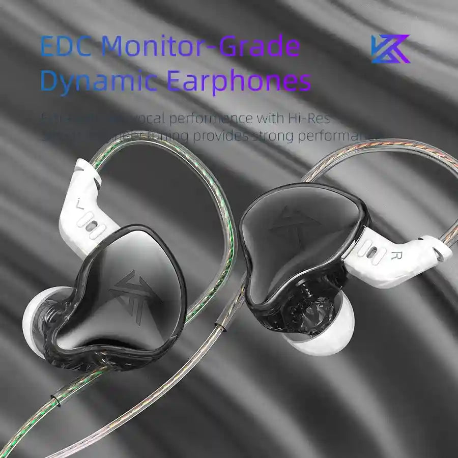 Wired In-Ear Monitors with Noise Isolation and Deep Bass Control Tidesmit
