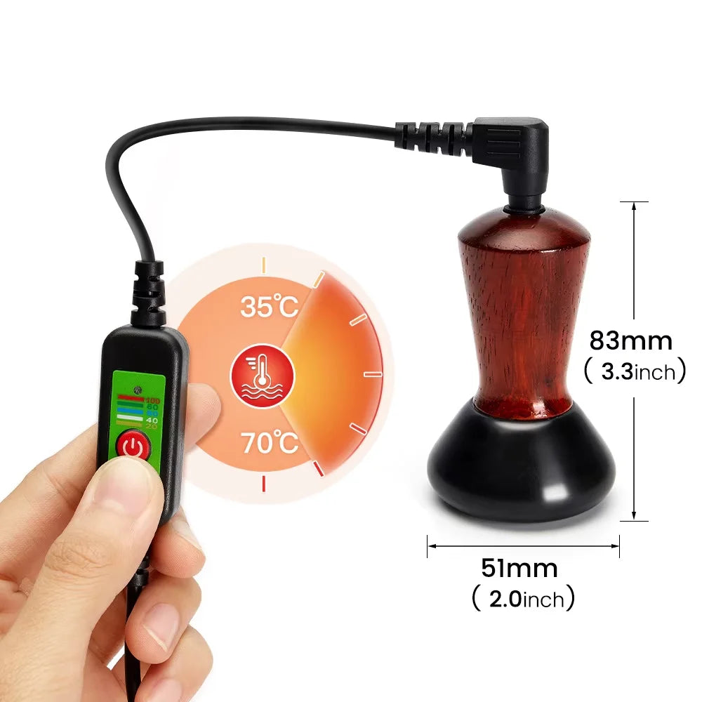 Electric Volcanic Stone Massager | Natural Bian Gua Sha Heat Therapy Back Massage Instrument Tidesmit
