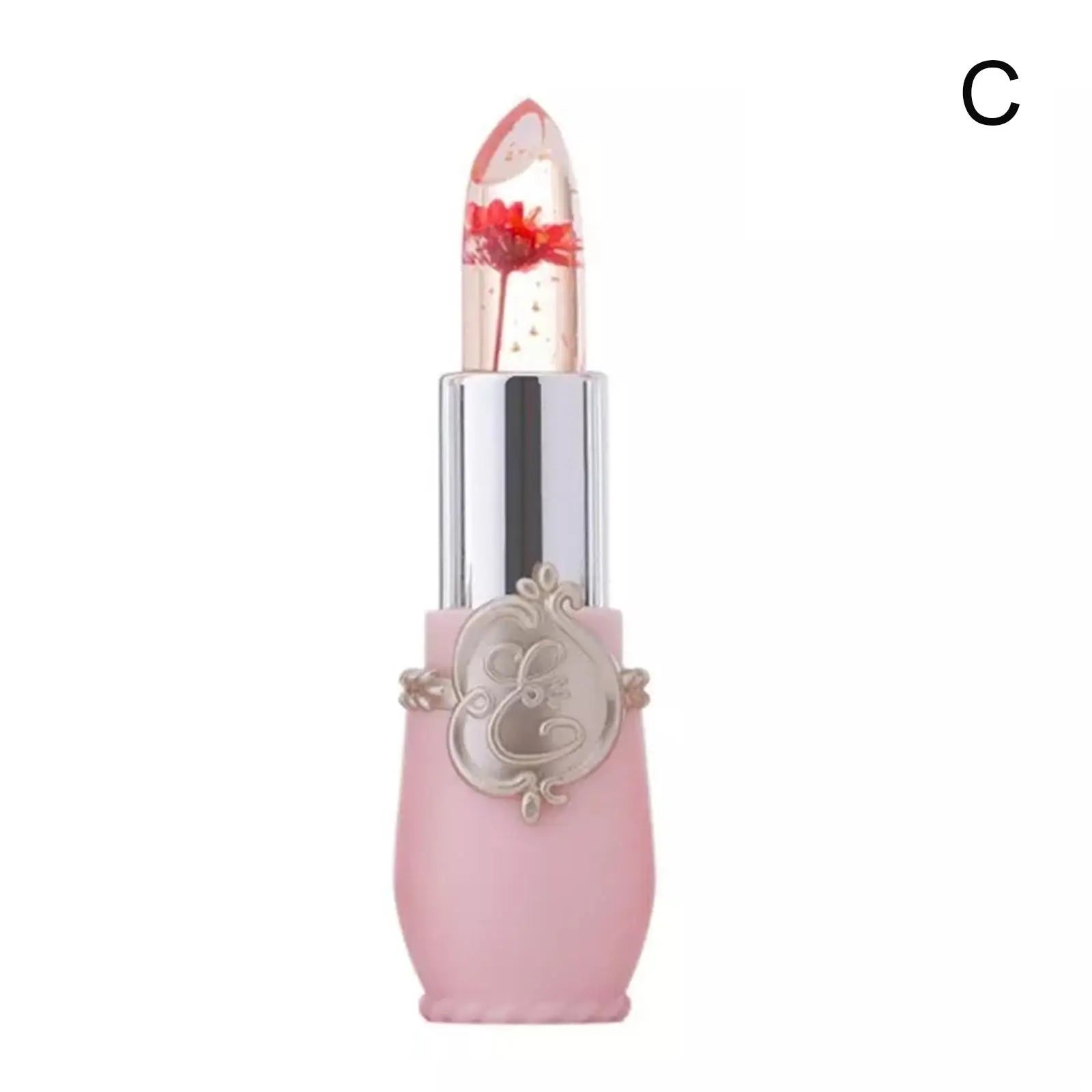 Moisturizing Flower Lip Gloss - Cruelty-Free Jelly Tint by Tidesmit Lip Care Red CN Tidesmit