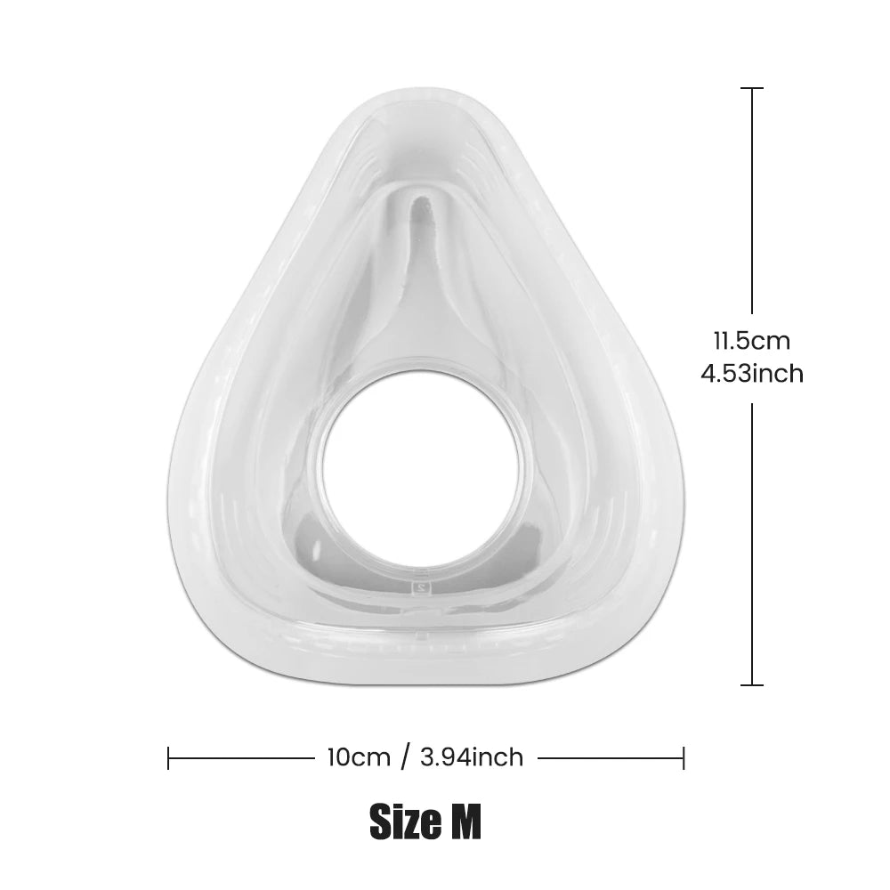 Airfit F20 Silicone Replacement Cushions CPAP Mask Cushion Compatible with Original F20 FrameFull Face Mask Cover Mouth and Nose