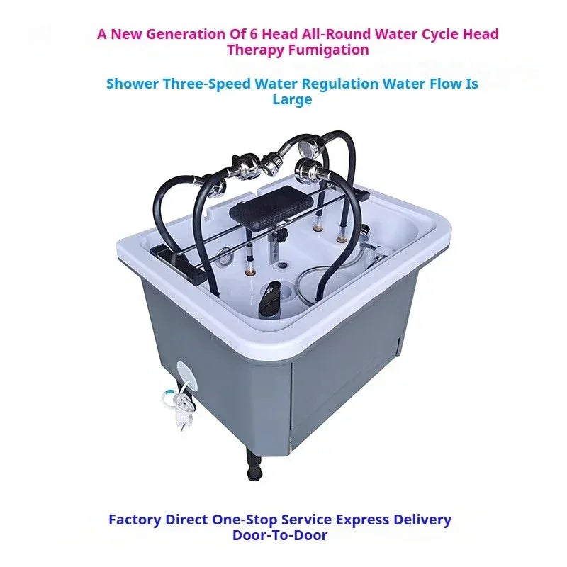 Scalp Therapy Shampoo Basin for Massage Beds with Water Cycle System Massage Chairs Tidesmit