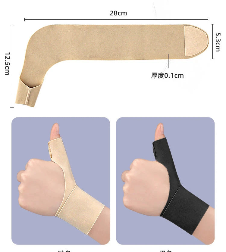 Thumb Sleeves Wrist Support Breathable Hand Brace High Elastic Wrist Brace Soft Thumb Compression Sleeve Protector For Tendoniti