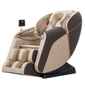 Zero Gravity Massage Chair with Bluetooth - Brown & Gold Full Body Massage Chairs Gold Tidesmit