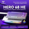 AULA HERO 68 HE E-sports Gaming Magnetic Switch Keyboard 60% Wired RGB Hot Swap 8K Return Rate Custom Mechanical Keyboard