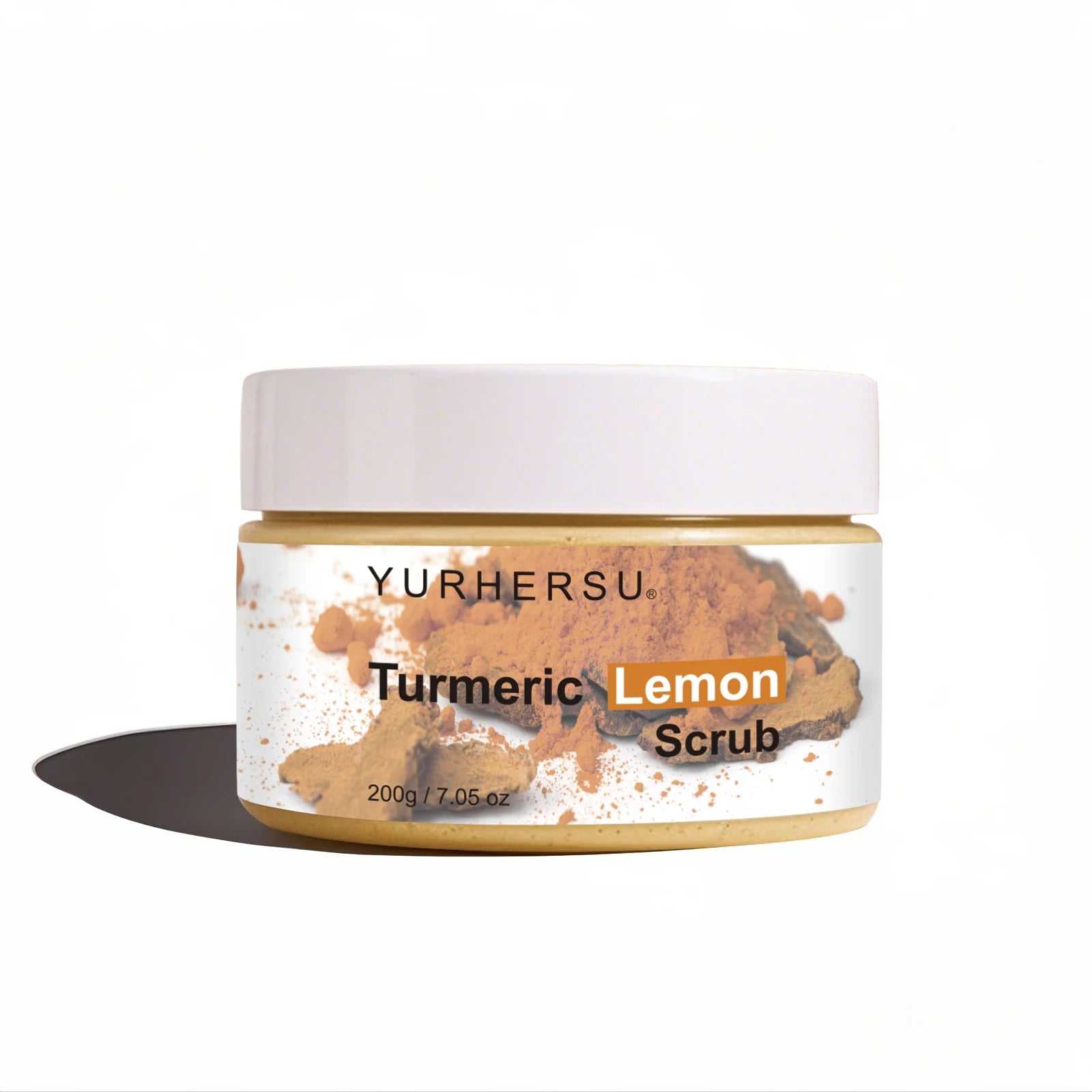 Turmeric Vitamin C Exfoliation scrub Moisturizing Collagen Hyaluronic Acid scrub Skin Care Cosmetics 200g