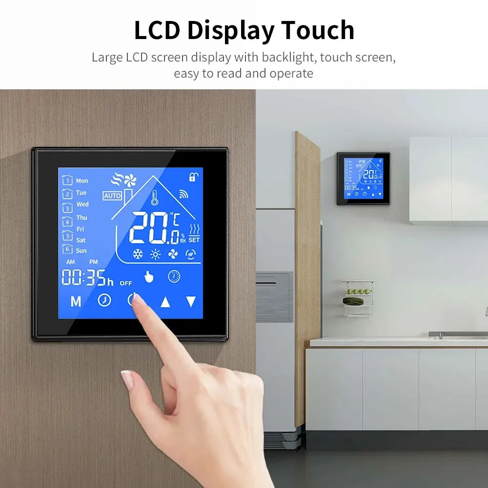 WiFi Smart Thermostat Temperature Control for Electric Floor Heating Water/Gas Boiler Temperature Tuya Google Home Alexa Yandex